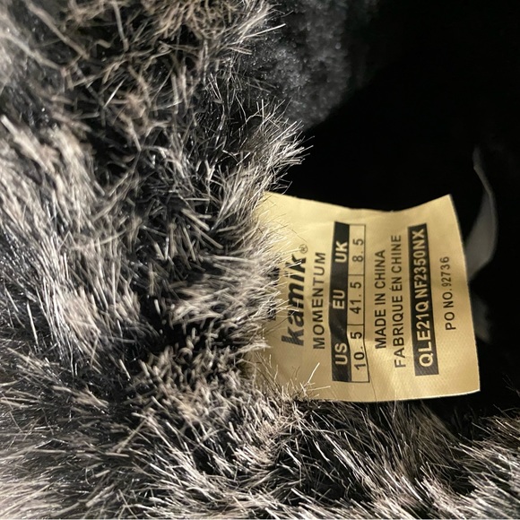 Kamik Womens Momentum Snow Boot Black Size 10.5 M - Picture 8 of 9